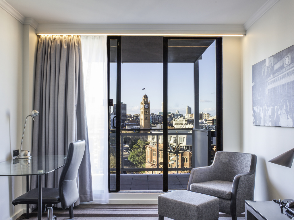 Hotel in sydney mercure sydney Ingerichte kamers lichte