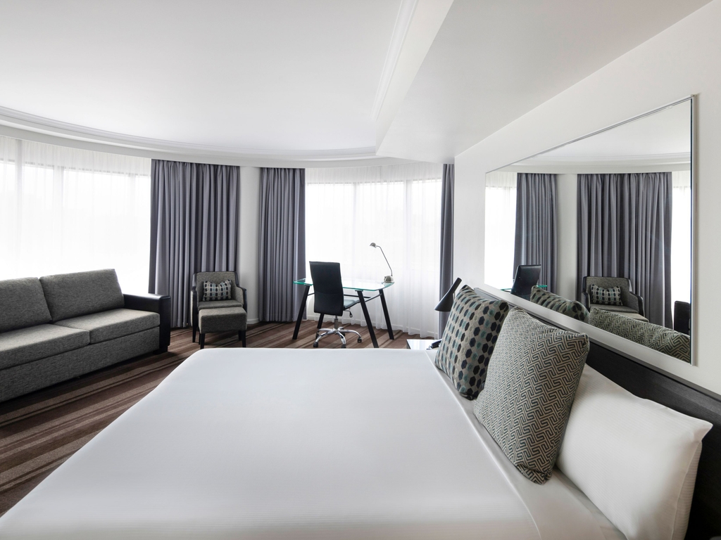 Hotel in sydney mercure sydney Ingerichte kamers lichte