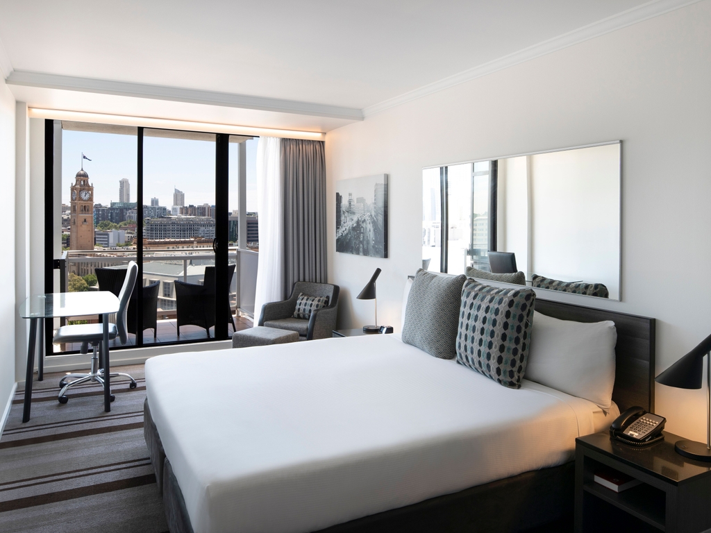 Hotel in sydney mercure sydney Ingerichte kamers lichte