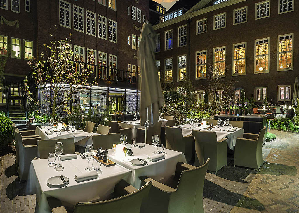 Haute cuisine hotel restaurants in AMSTERDAM Sofitel Legend the Grand