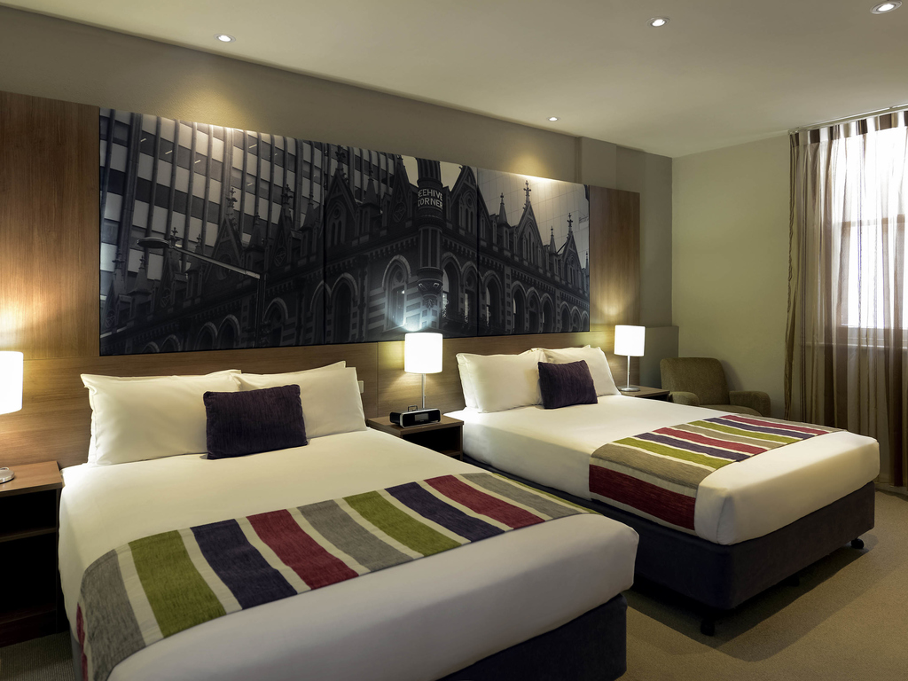 Hotel in adelaide mercure grosvenor hotel adelaide Kamers en bedden