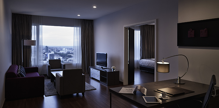 Habitaciones y suites pullman kuching