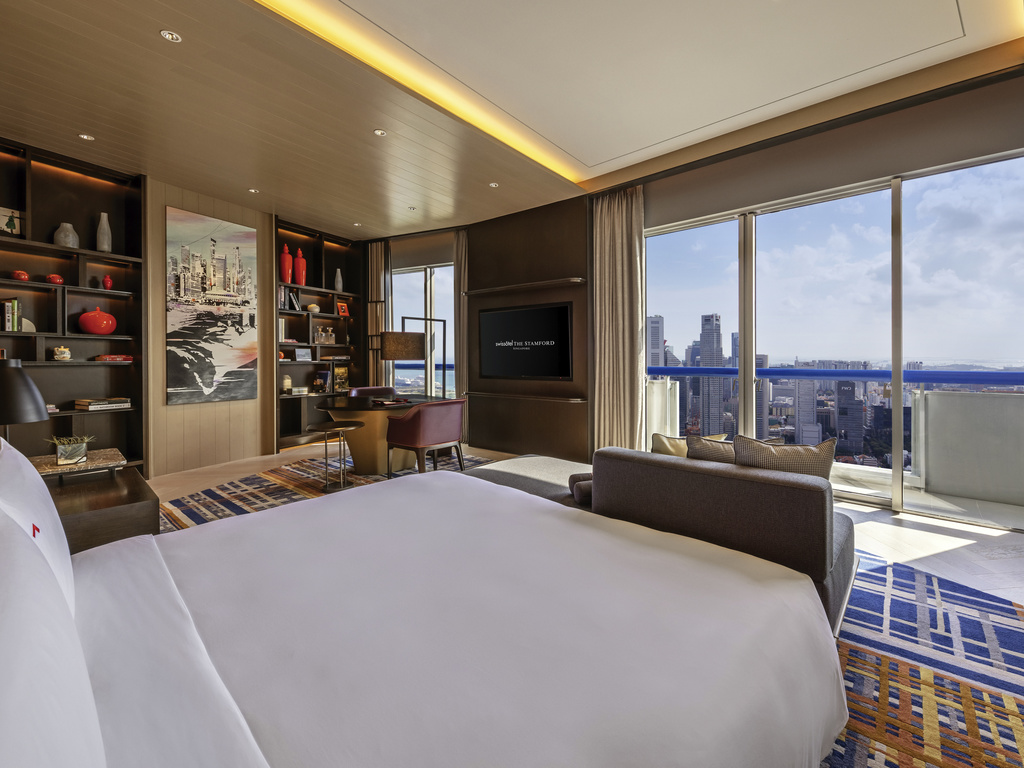 Hotel in singapore swissôtel the stamford Ingerichte kamers Aziatische