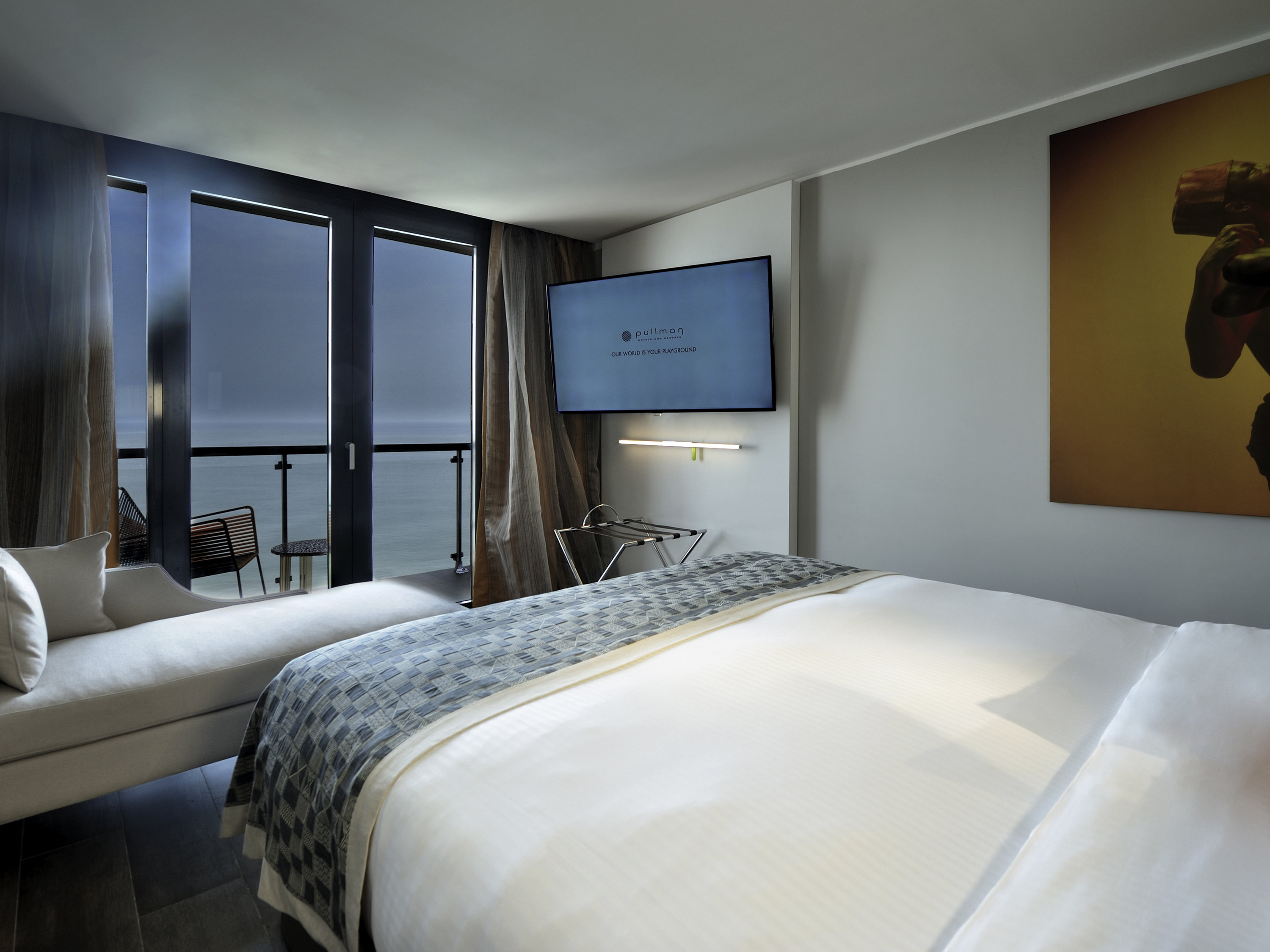 CHAMBRE DELUXE, 1 Lit King, Vue sur Mer. — photo 2