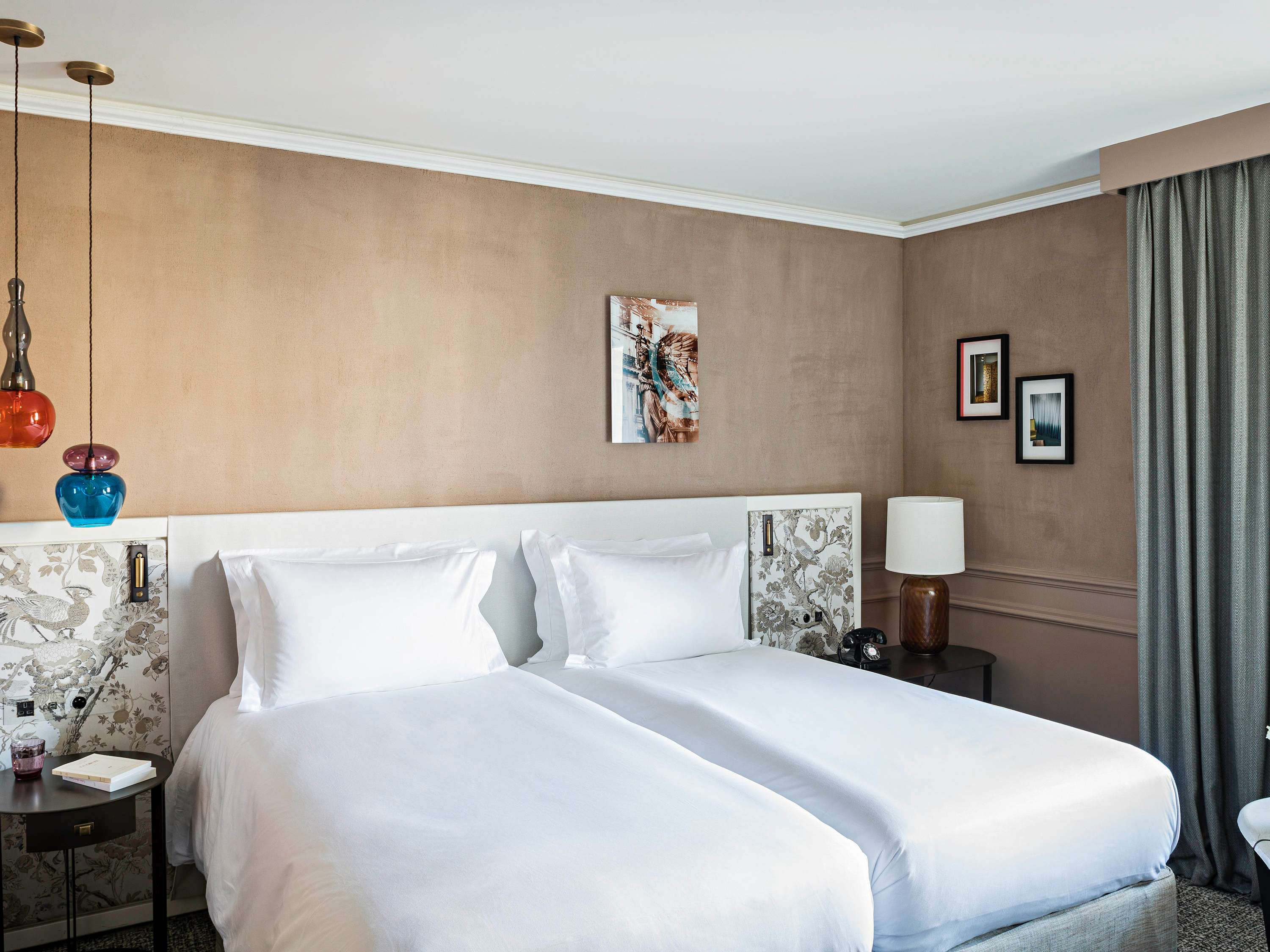 CHAMBRE LUXURY, 2 Lits Simples, Vue Cour ou Rue Scribe — photo 1