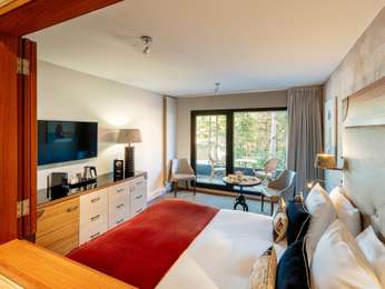 Superior Room, 1 queen-size bed, balcony, pine forest side
