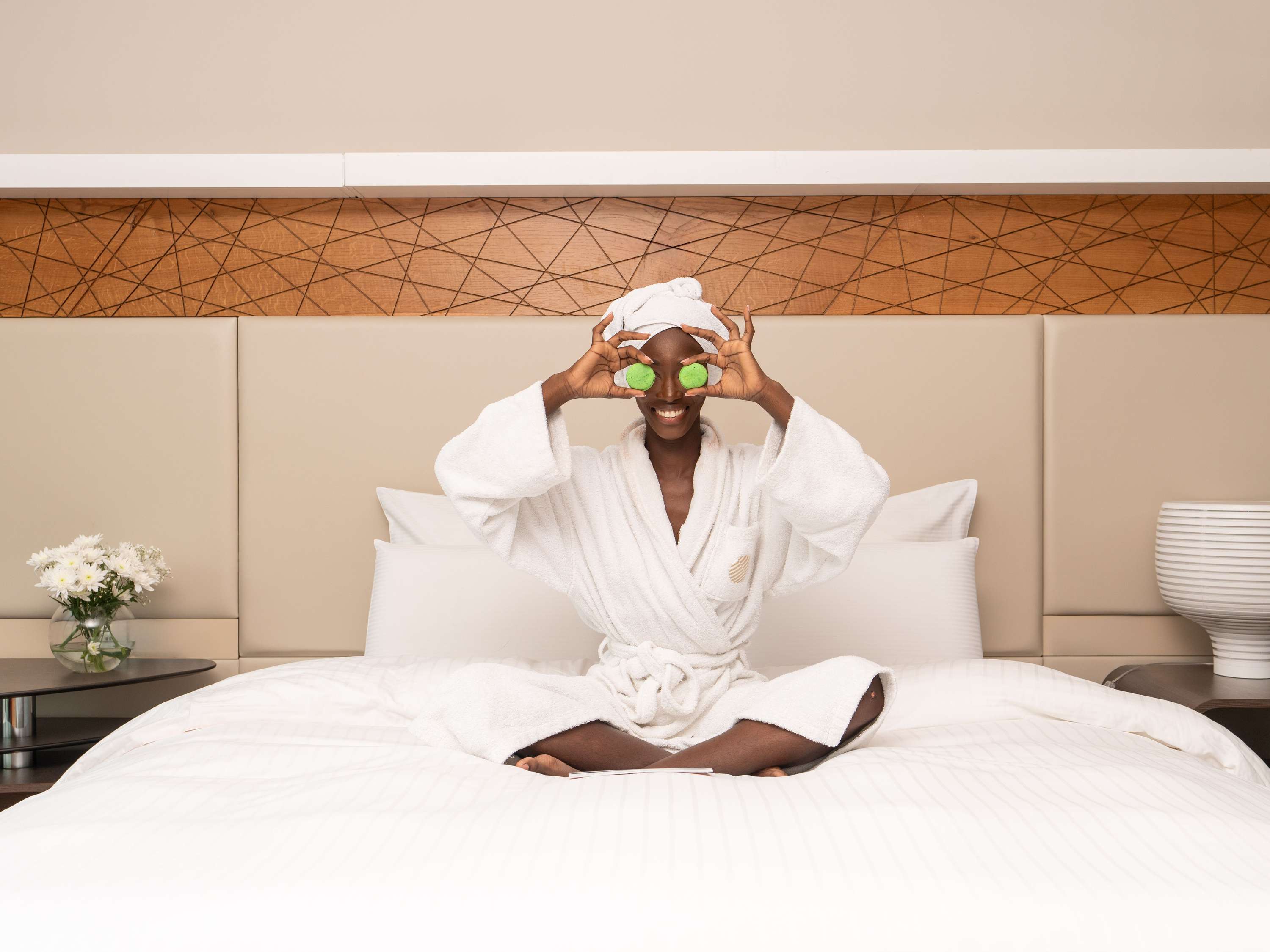 Suite présidentielle avec 1 lit king size, vue sur le lagon — photo 3