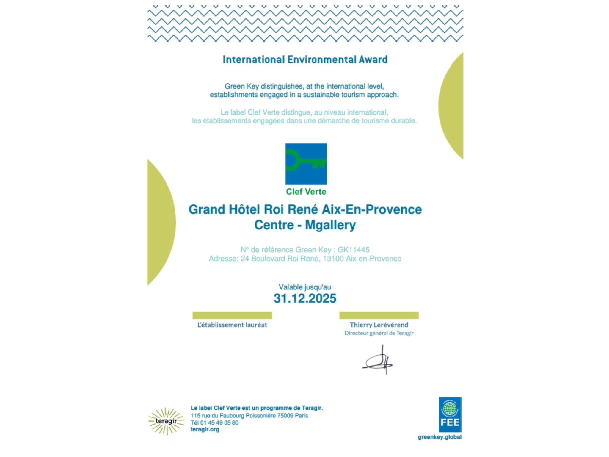Photo - Grand Hôtel Roi René Aix en Provence Centre - MGallery