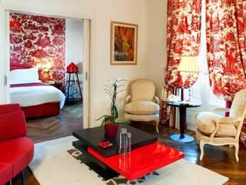 Junior Suite, 1 double bed, view over Place Bellecour