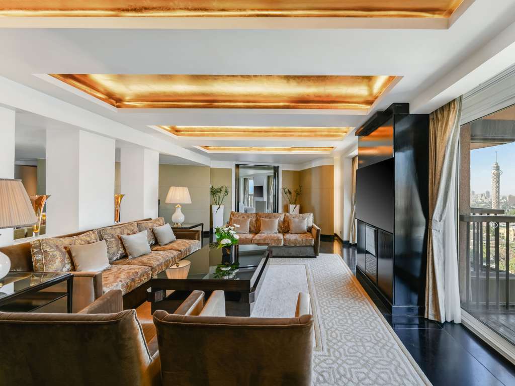 Suite Impériale, 1 Lit King, vue panoramique sur le Nil, salon, salle à manger, balcons privés — photo 2