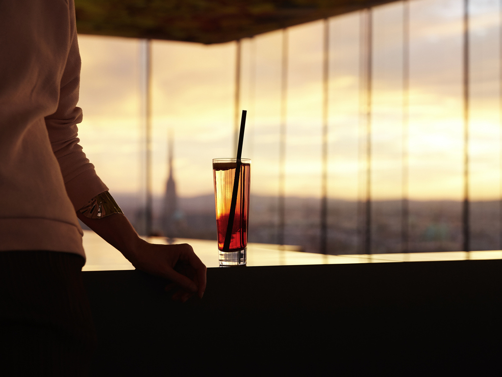 Amerikanische Bar im Das Loft