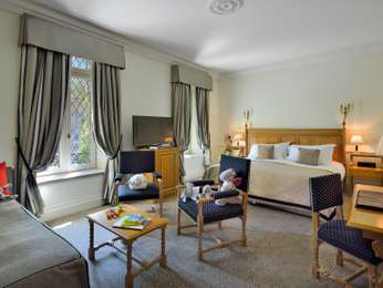 Family Room - one double bed and two single beds