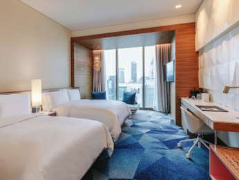 SUPERIOR ROOM, 2 double beds, Angel of Independence skyline view