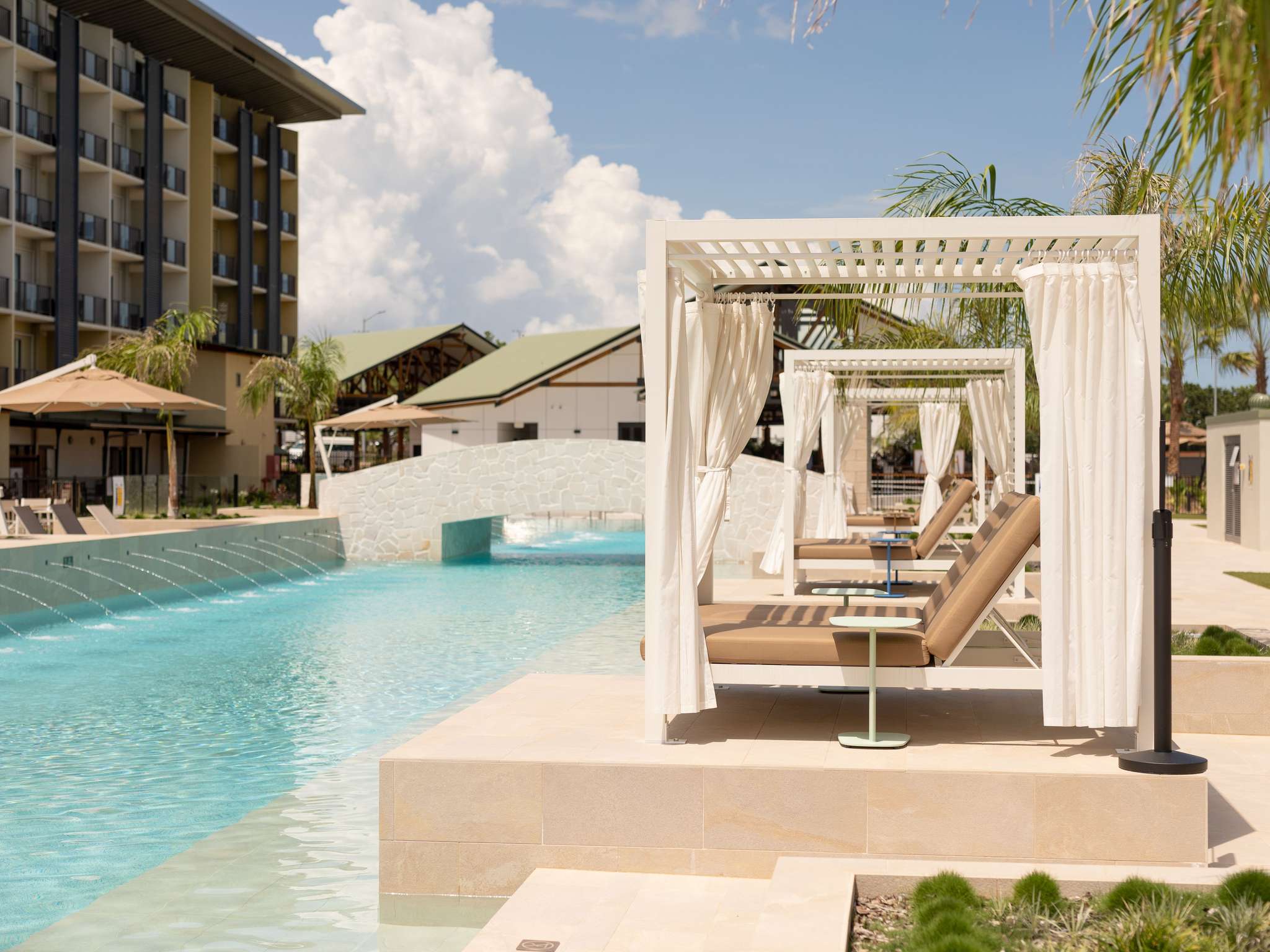 Airport resort. Darvin airport.