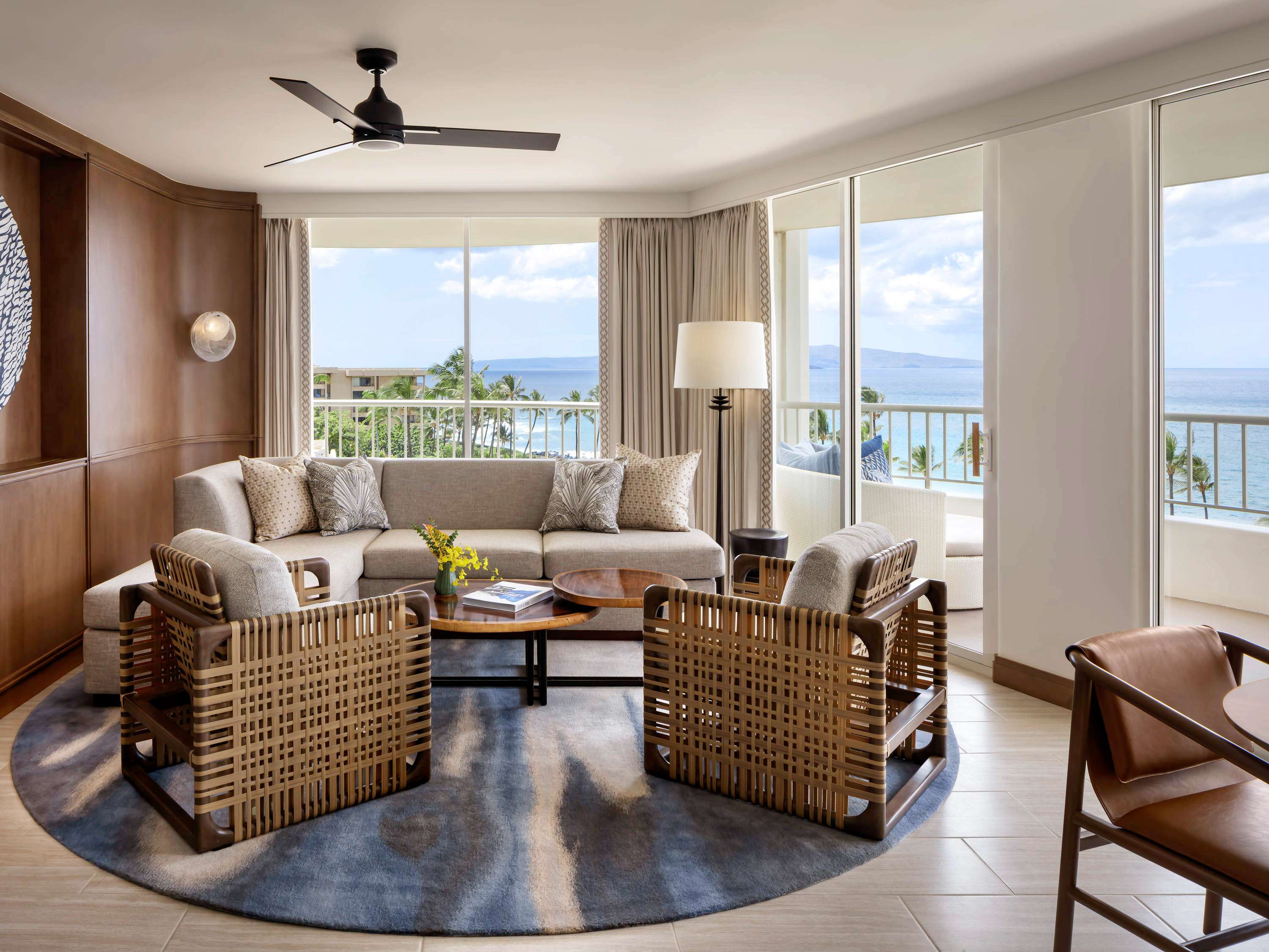 SUITE D'ANGLE KILOHANA 1 LIT KING, canapé-lit, 102 m², terrasse panoramique avec vue sur océan — photo 3
