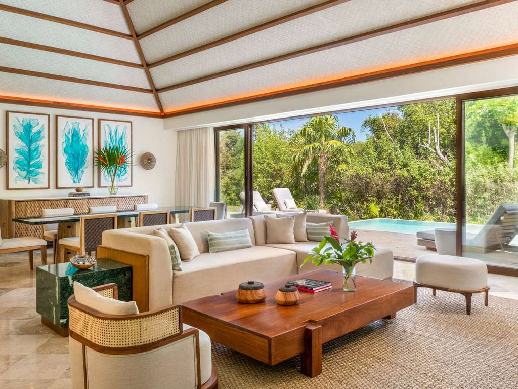 TORTUGA PRESIDENTIAL SUITE King- 197 m², vue lagon, piscine, service Balam Butler. — photo 2