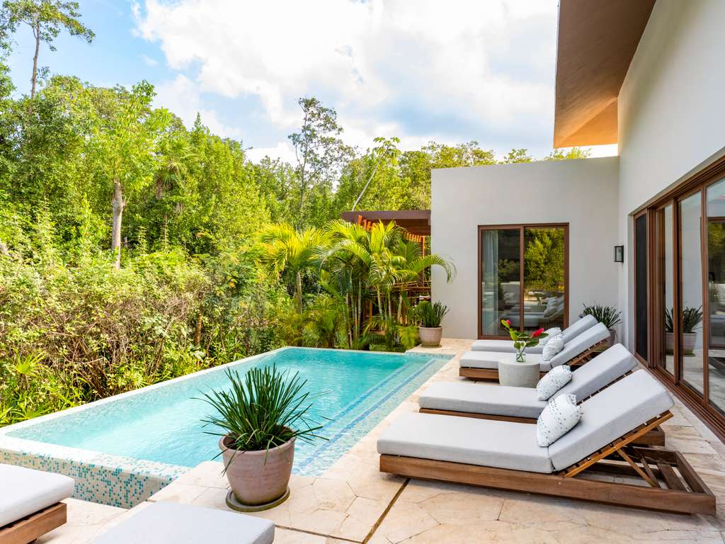 TORTUGA PRESIDENTIAL SUITE King- 197 m², vue lagon, piscine, service Balam Butler. — photo 4