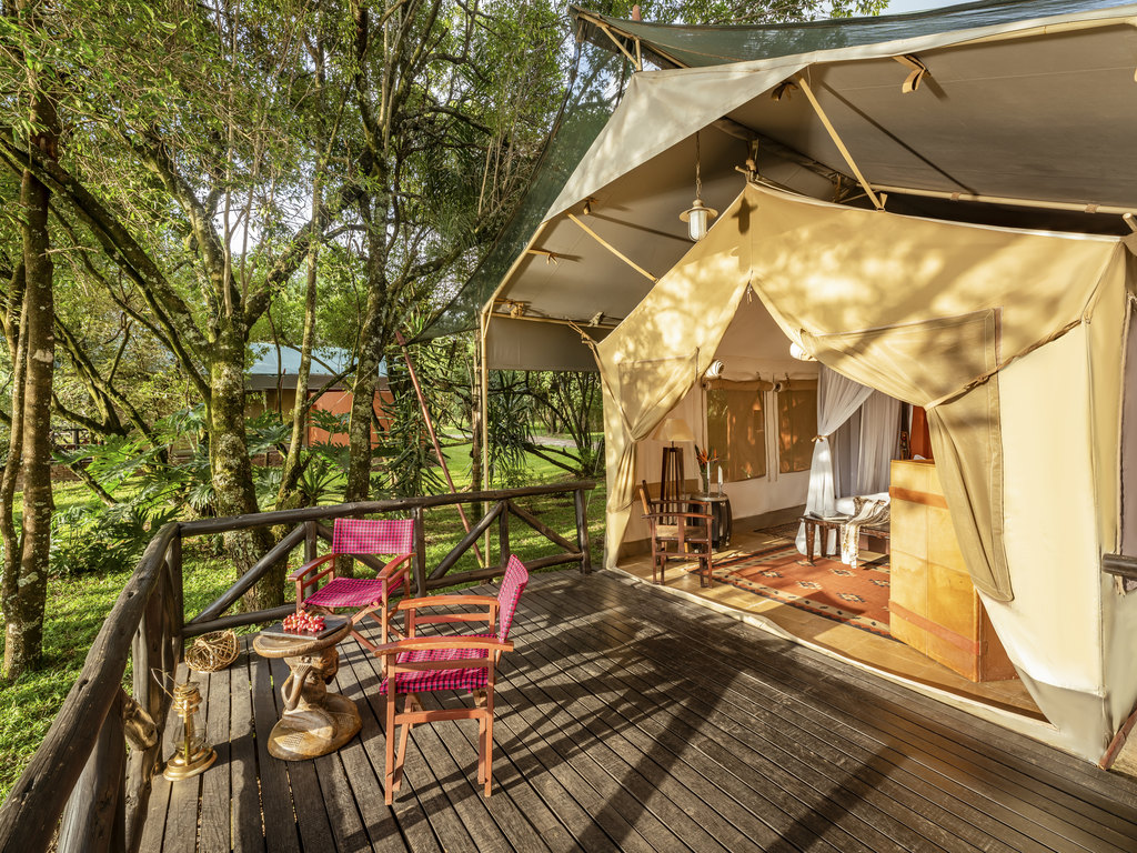Tente Deluxe Riverfront avec lit queen size — photo 2