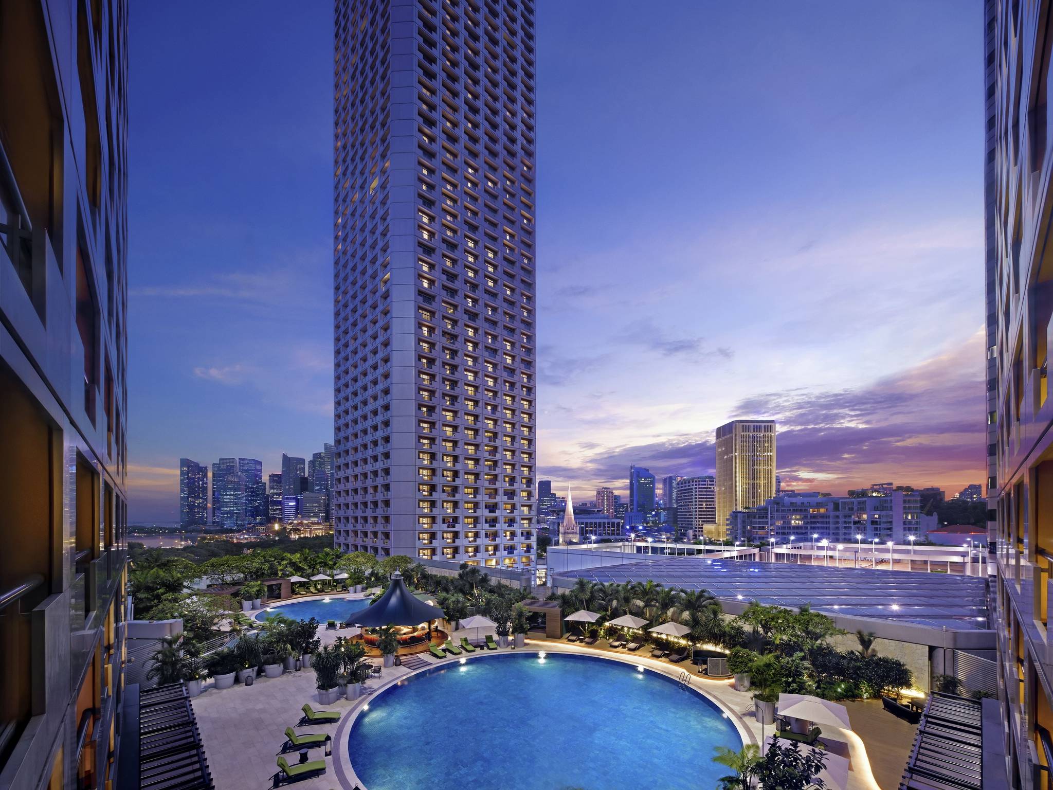 Singapore 5 Star Hotels; Fairmont Singapore - 5 star Hotel in Singapore | ALL - ALL