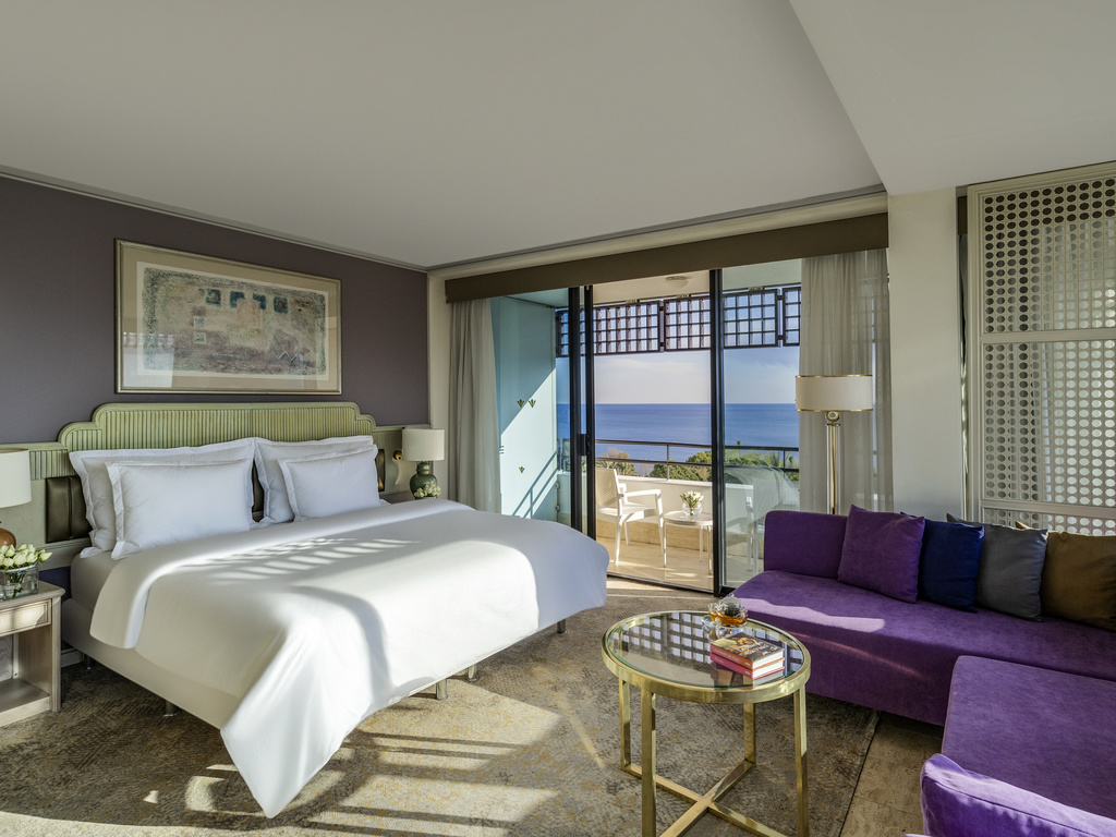 Deluxe-Suite mit Terrasse und Meerblick