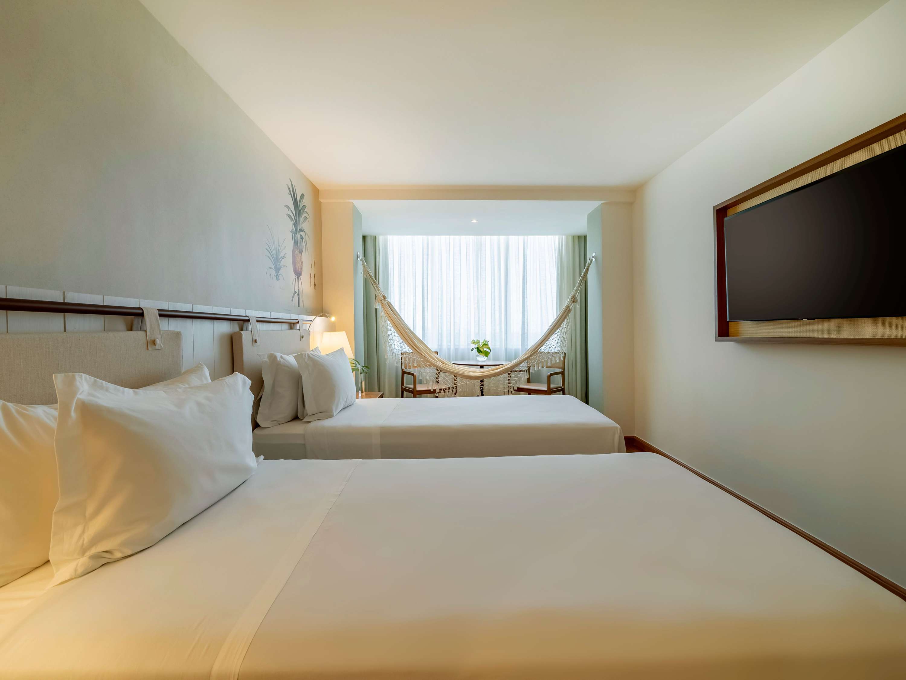 Chambre Executive Premium avec 2 lits simples et vue sur la mer — photo 3