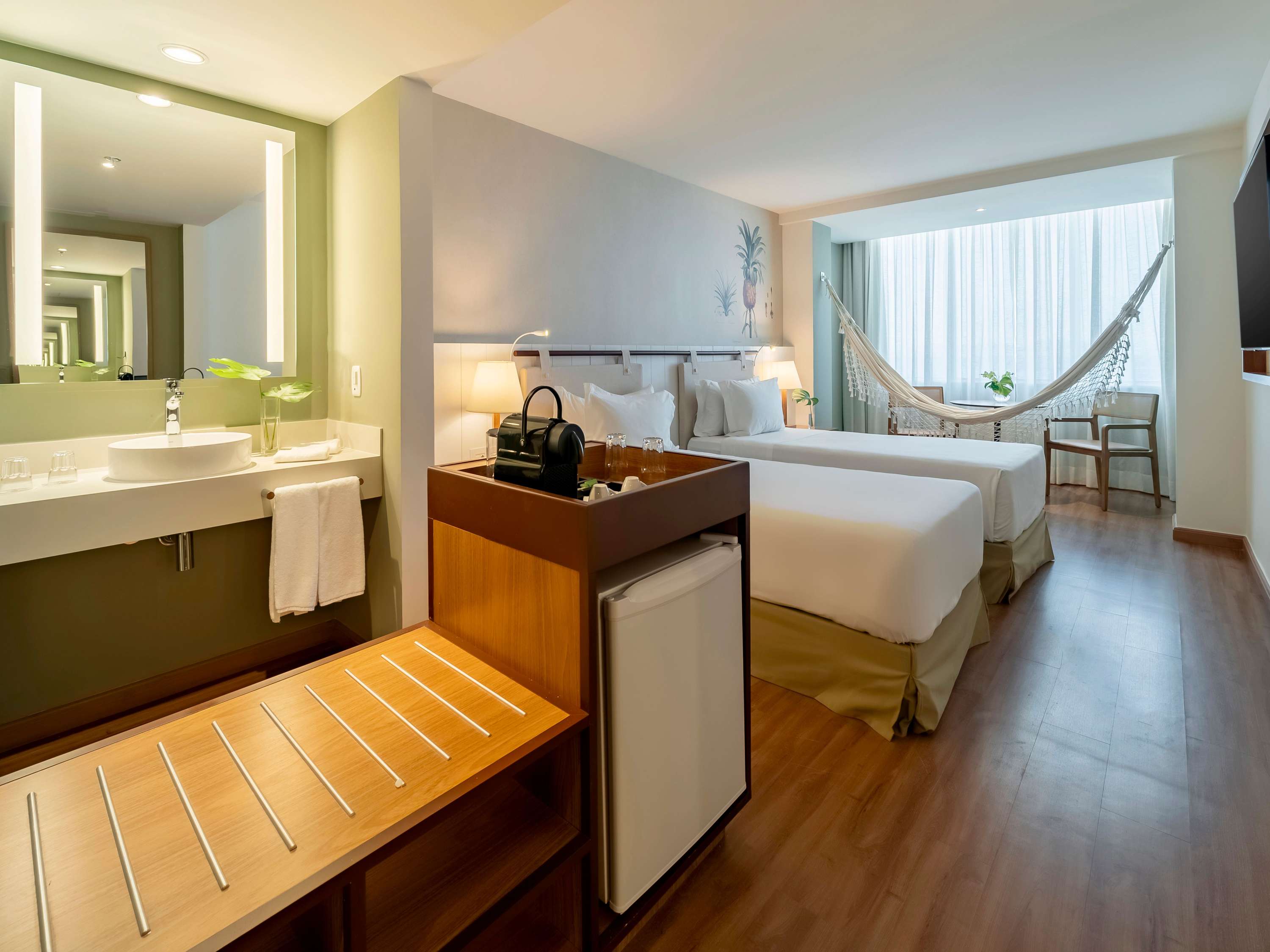 Chambre Executive Premium avec 2 lits simples et vue sur la mer — photo 5