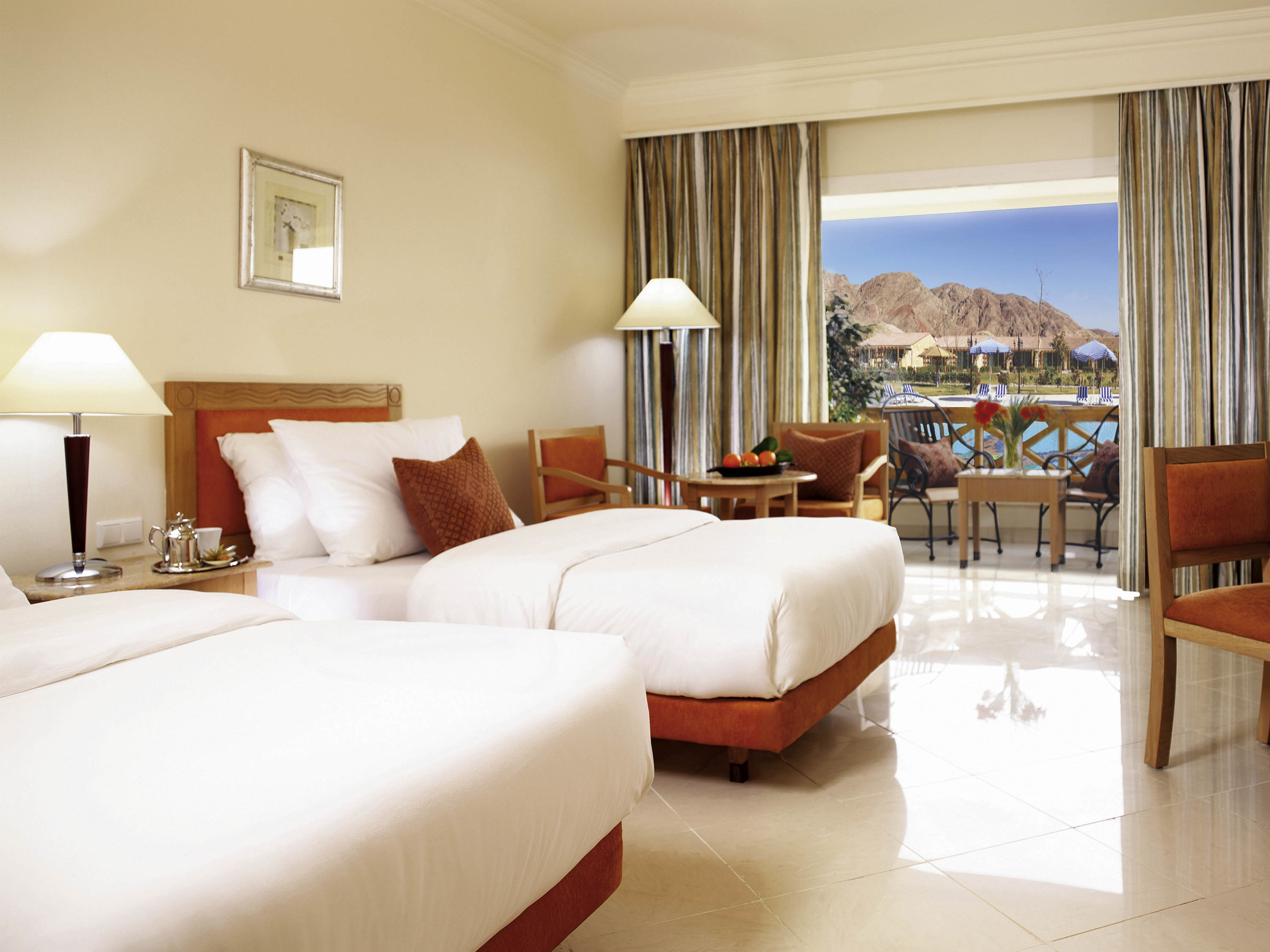 Chambre Classique avec lits jumeaux et vue sur la mer — photo 1