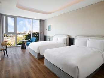 Family Room with 2 Double beds, River view (Located on the 3rd Floor)