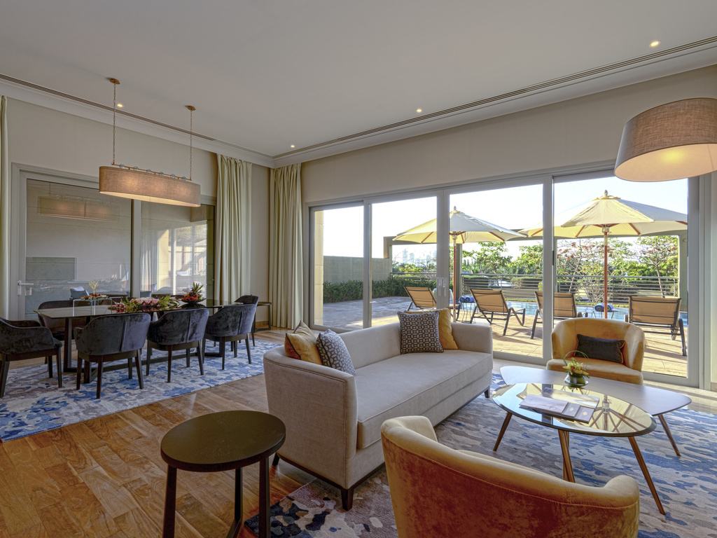 Luxus-Suite mit fünf Schlafzimmern und Pool