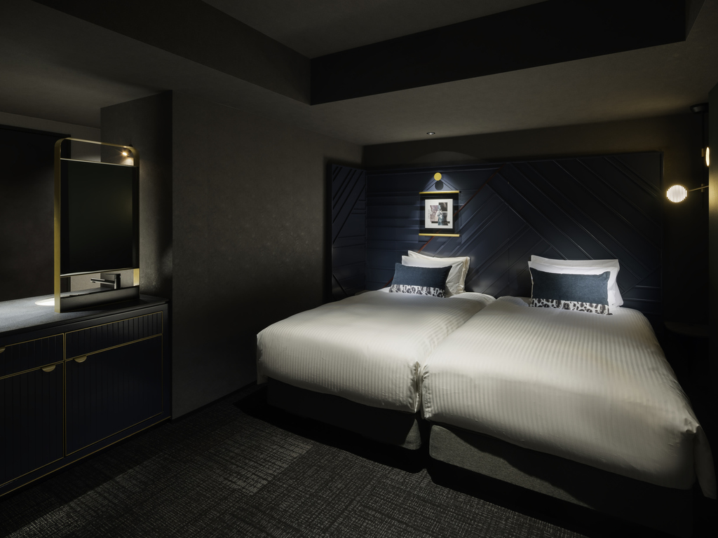Chambre Deluxe Twin avec lave-linge — photo 2