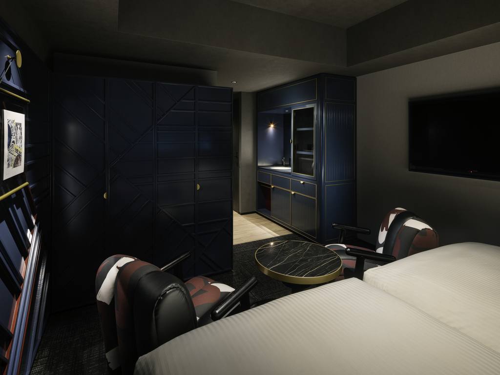 Chambre Privilège Twin avec lave-linge — photo 2