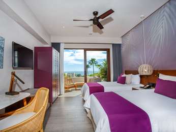 Lush Room 2 Double Beds - Garden View
