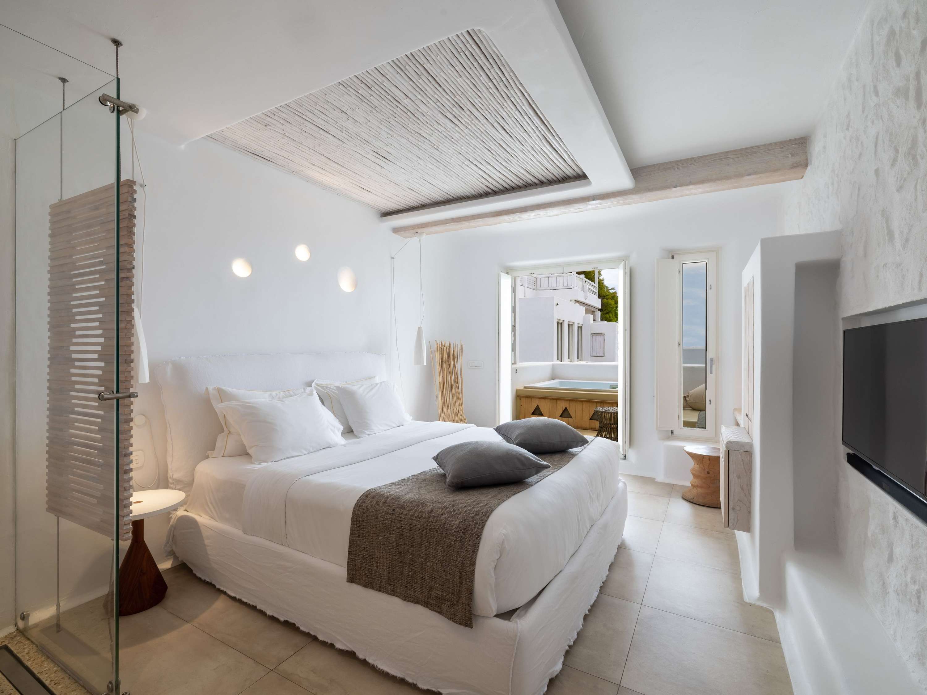 Chambre Deluxe avec bain bouillonnant extérieur — photo 1