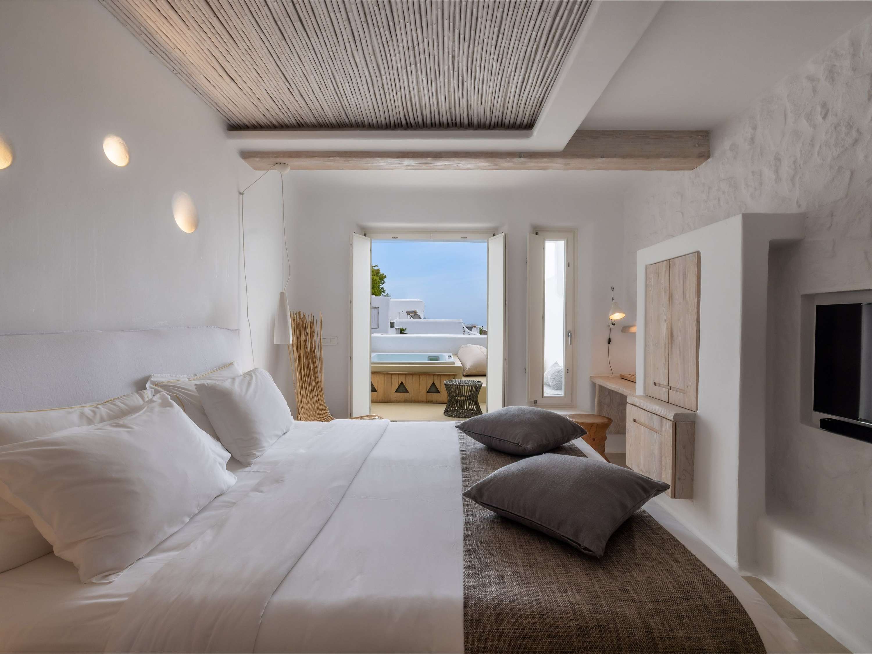 Chambre Deluxe avec bain bouillonnant extérieur — photo 2