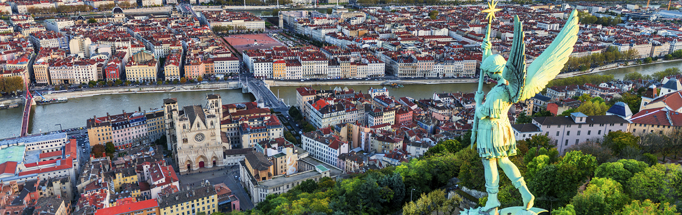 Francja - Liczba hoteli Ljon