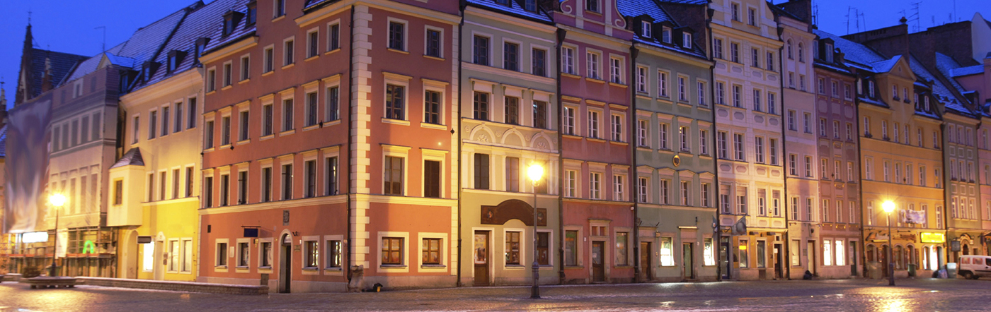 Polska - Liczba hoteli Wrocław