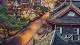 Chiny - Liczba hoteli Chengdu