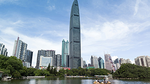 Chiny - Liczba hoteli Dongguan